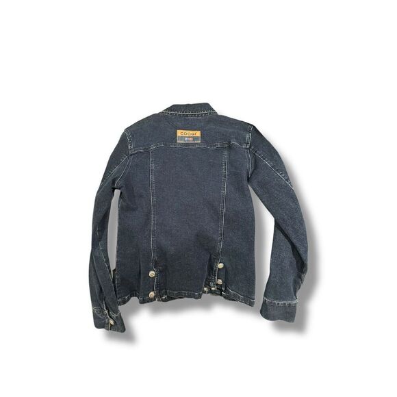 Coogi Australia VTG 90s Y2K Down Under Blue Denim Jacket Retro Women’s Size M Me - Picture 2 of 9